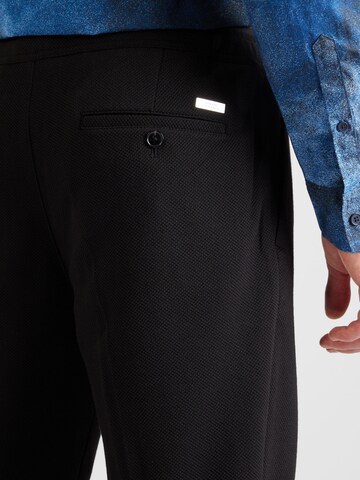 ARMANI EXCHANGE Normální Kalhoty s puky – černá