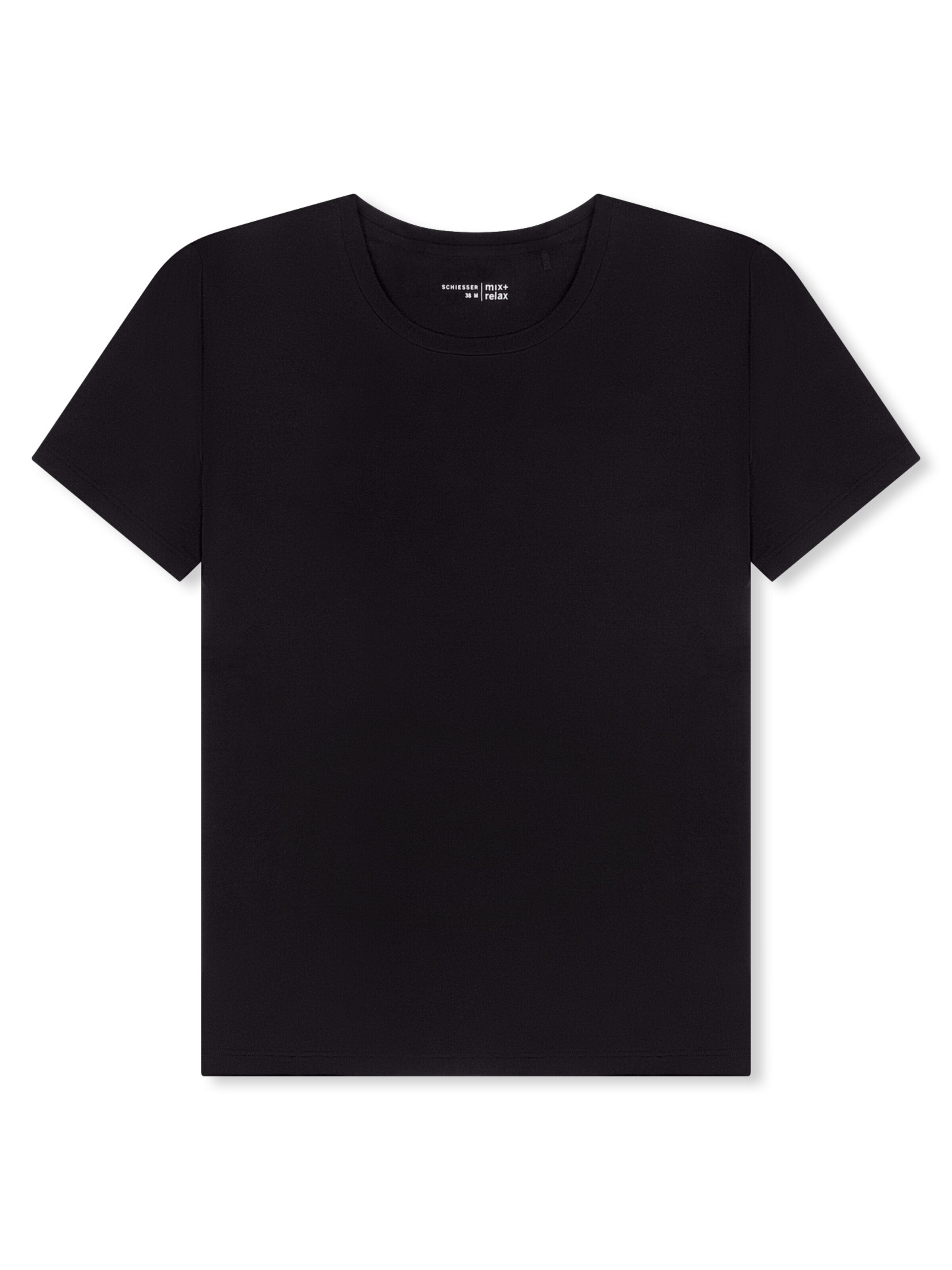 SCHIESSER Pajama Shirt 'Mix & Relax' in Black: front