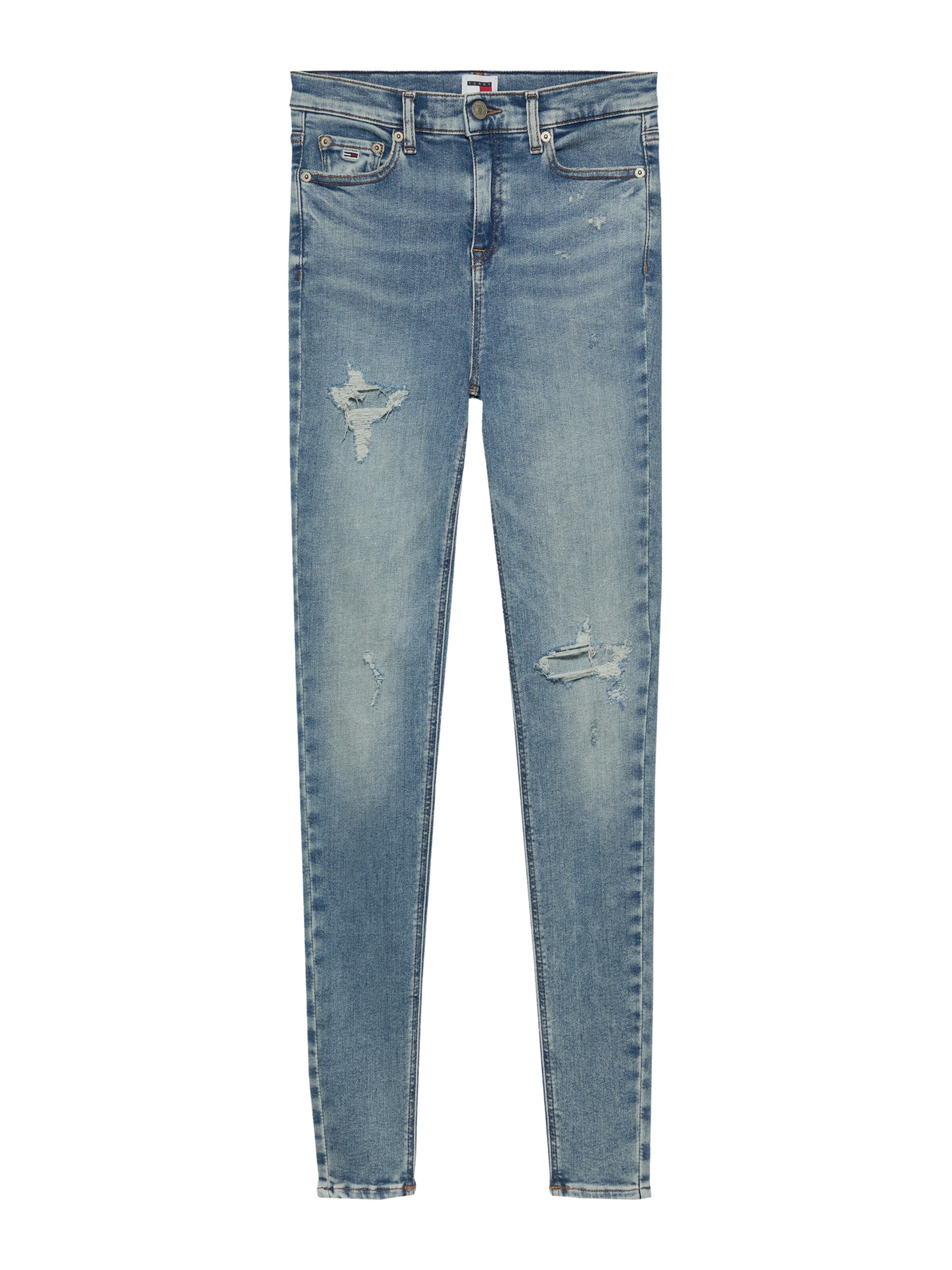 Tommy Jeans Skinny Jeans 'NORA' in Blue: front