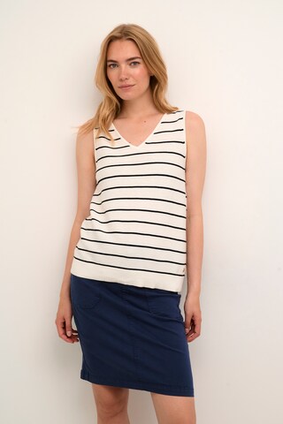 Cream - Jersey 'Sillar' en beige: frente