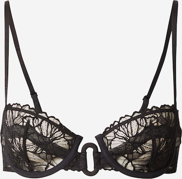 ETAM Balconette Rintaliivi 'Hedonisme' värissä musta: etupuoli