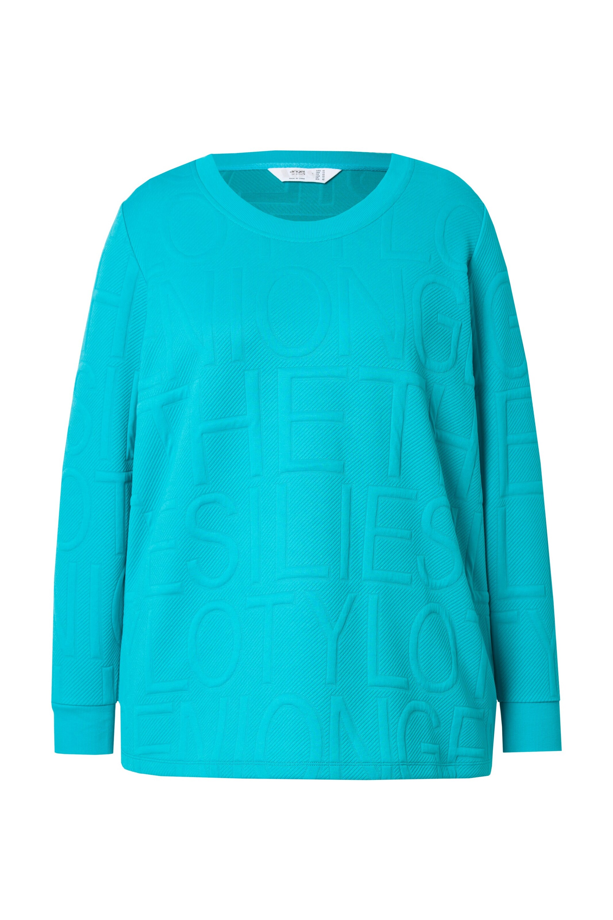 Angel of Style Sweatshirt in Groen: voorkant