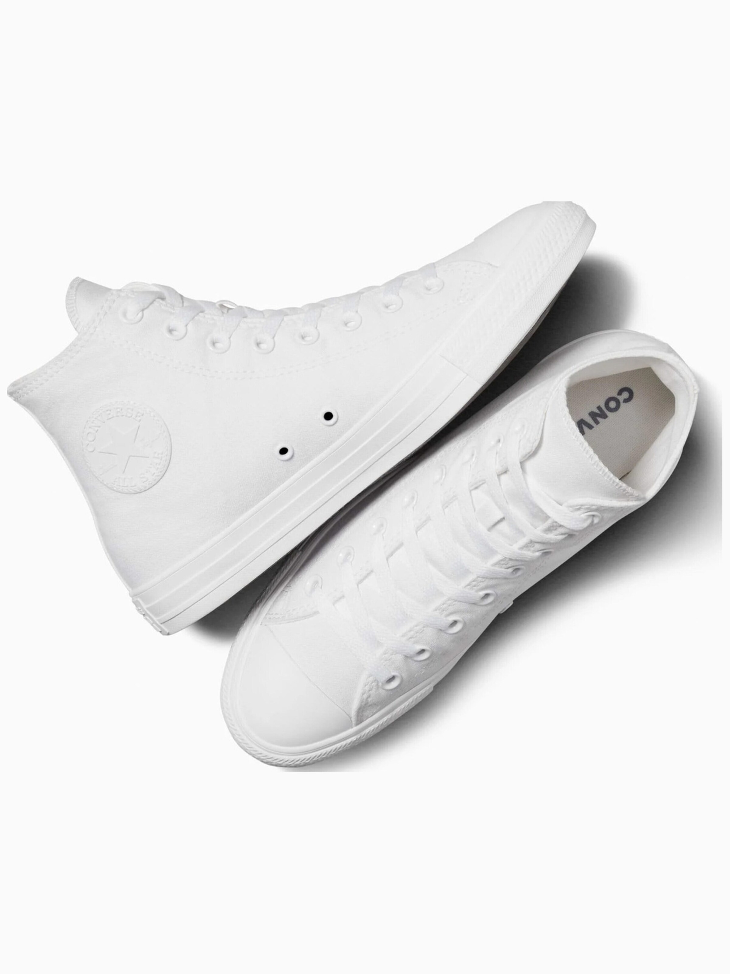 CONVERSE Visoke superge 'Converse Chuck Taylor All Star Canvas' | bela barva