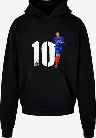 Merchcode Sweatshirt 'Player 1' in Zwart: voorkant