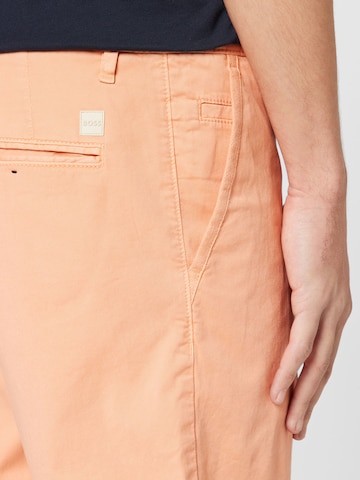 BOSS Orange Chino kalhoty – oranžová