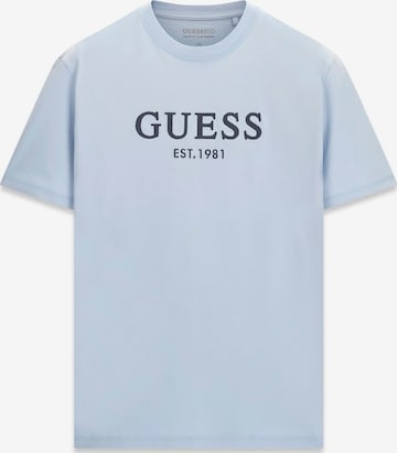GUESS T-Shirt in Blau: Vorderseite