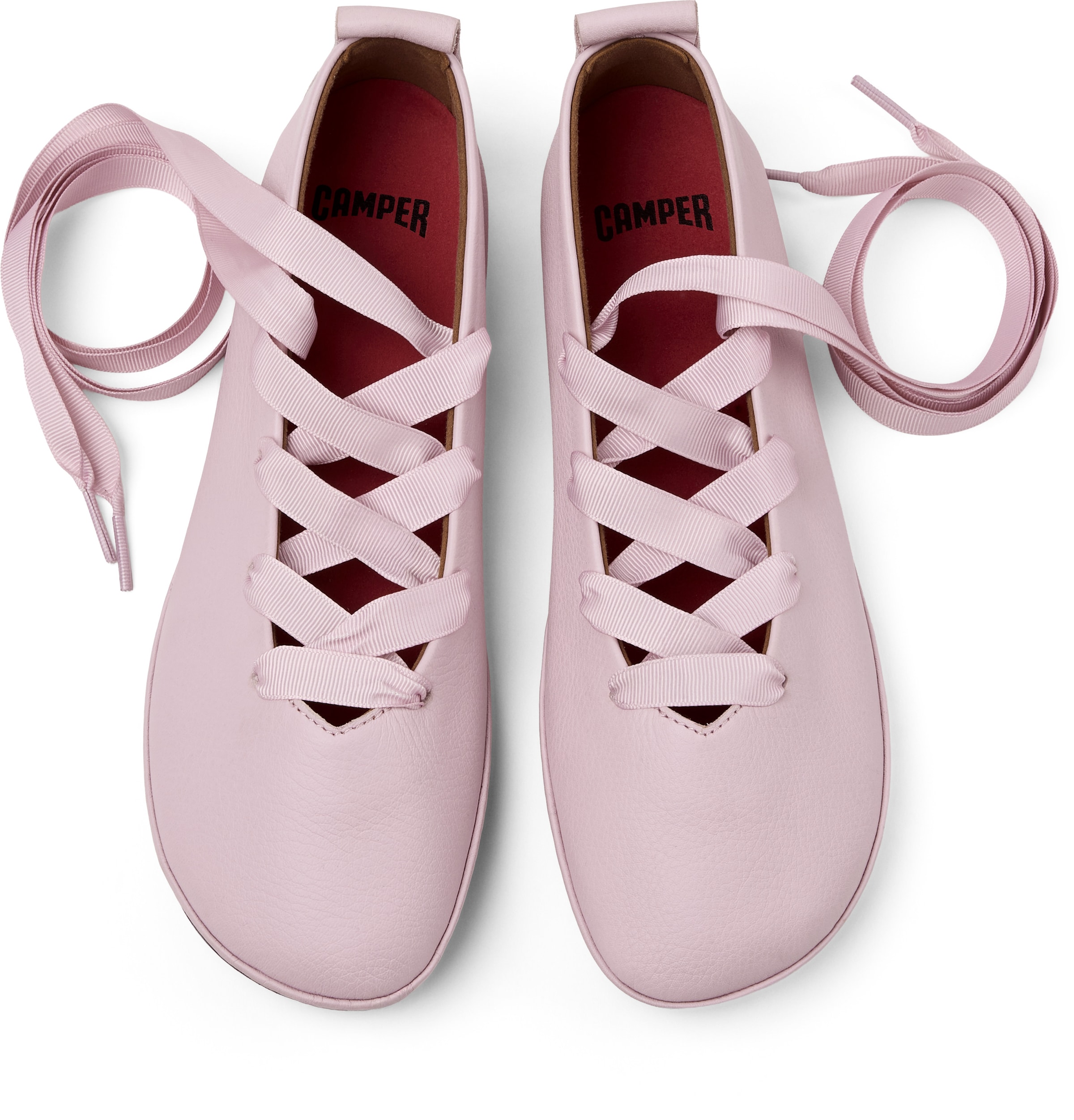 CAMPER Strap ballerina ' Right Nina ' in Pink