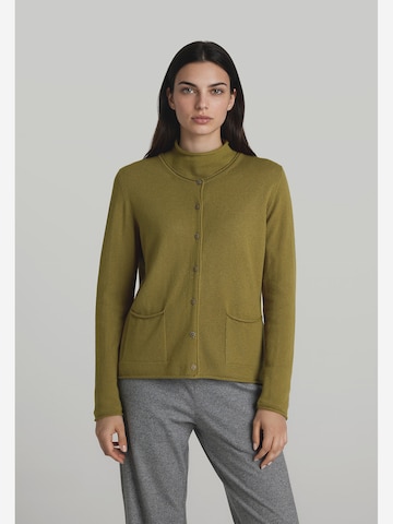 MAERZ Muenchen Knit cardigan in Green: front