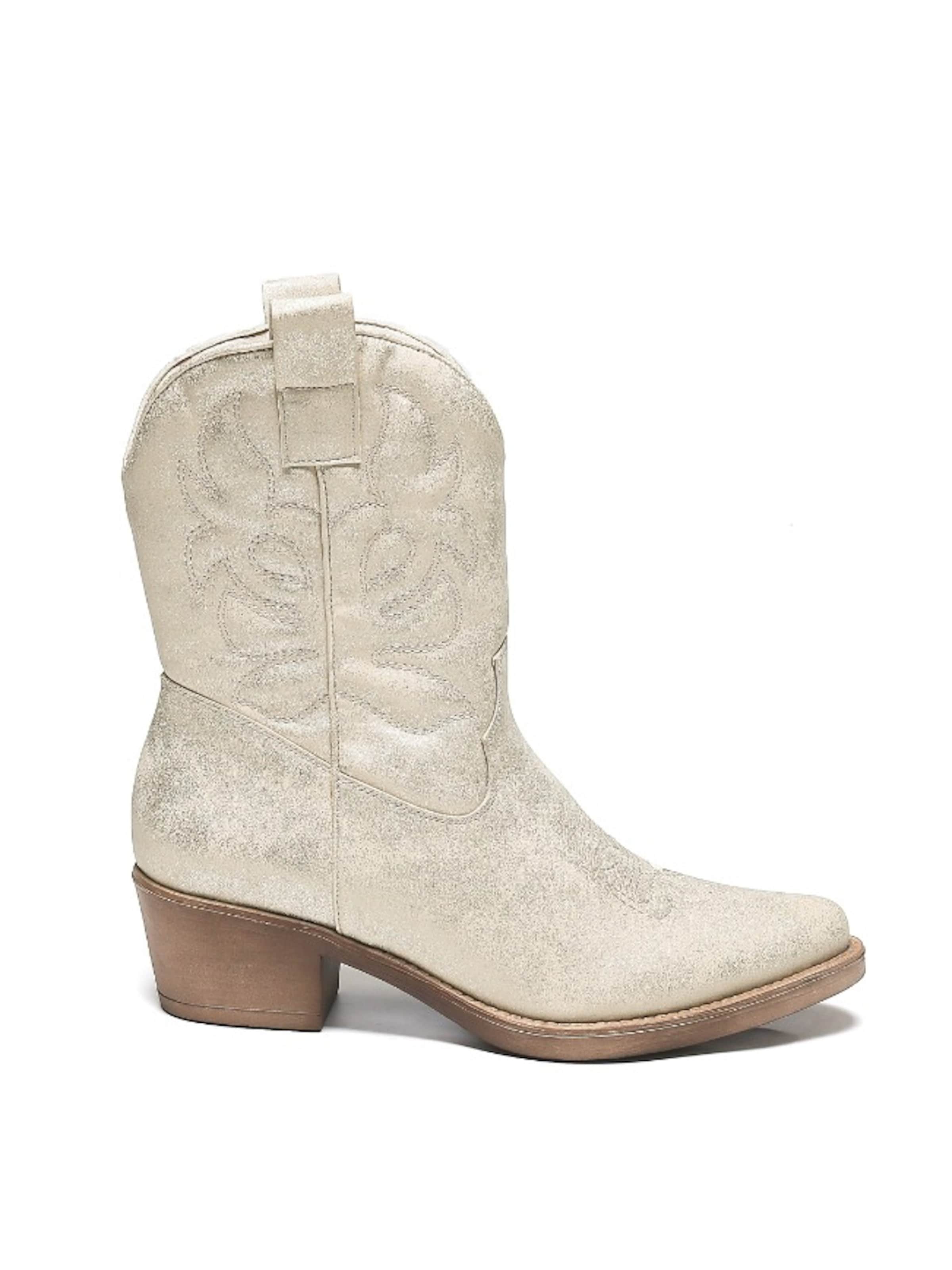 Bottes de cowboy Smile Favorites en or