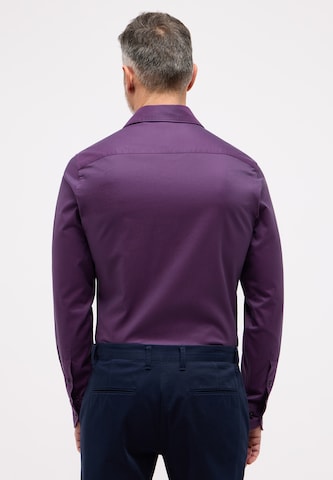 ETERNA Slim fit Business Shirt in Purple
