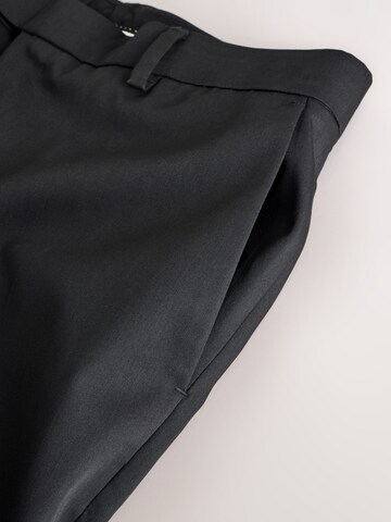 Next Slim fit Trousers with creases in Black