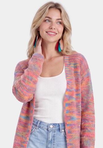 Cardigan IZIA en mélange de couleurs