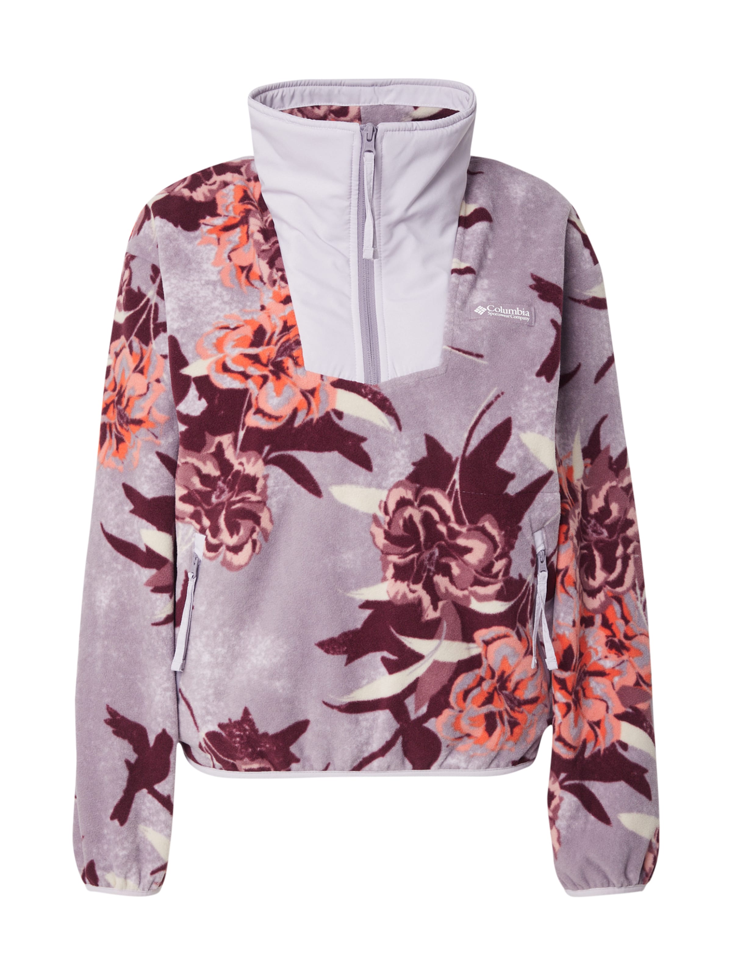 COLUMBIA Sportpullover 'Sequoia Grove' in Lila: Vorderseite