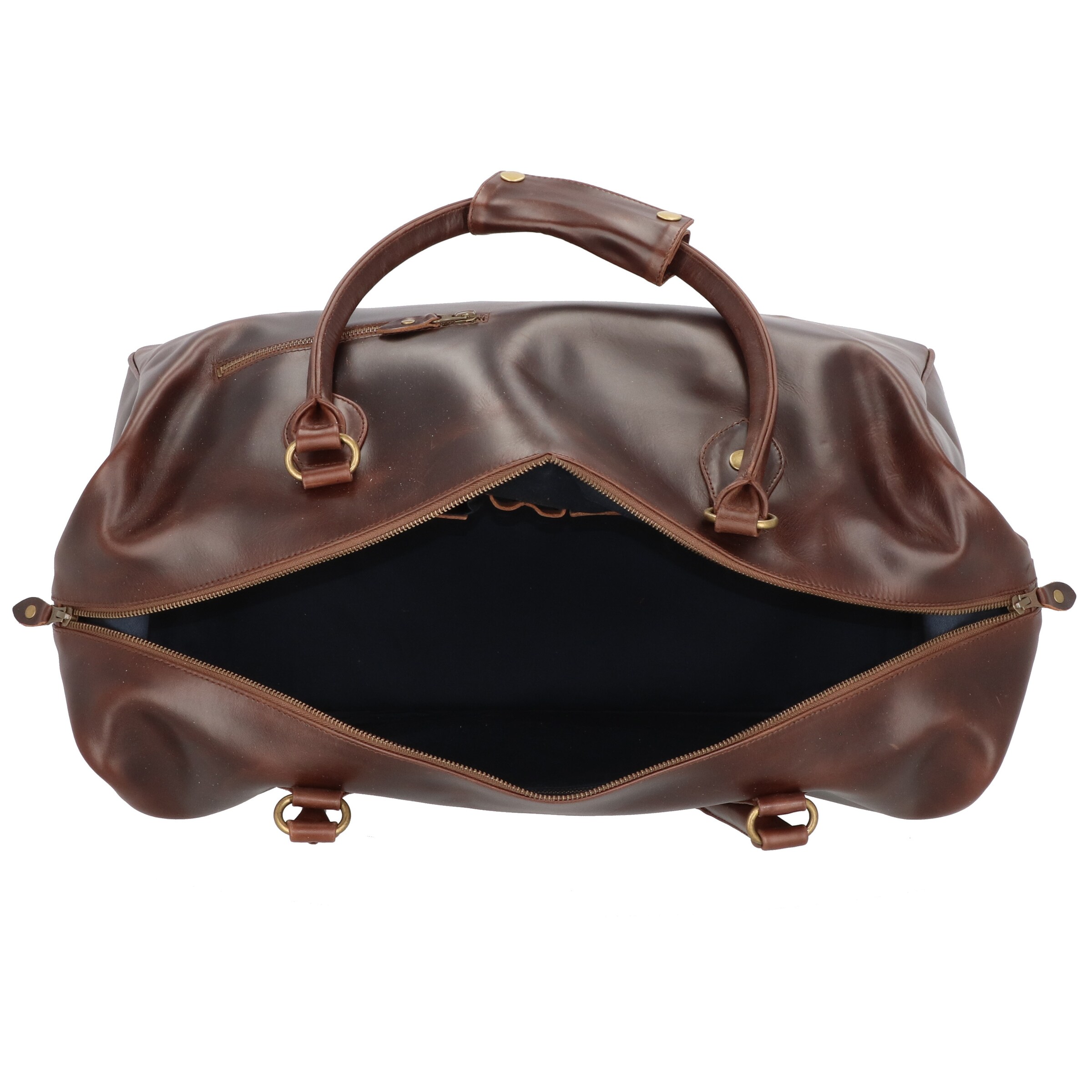 Buckle & Seam Travel bag 'Linwood' in Brown