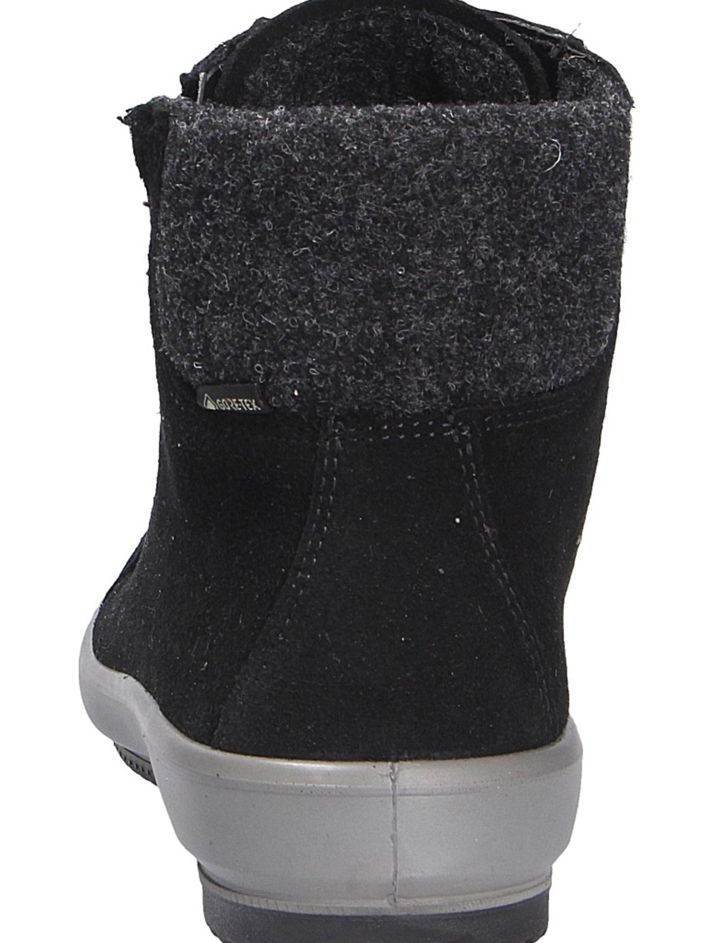 Legero Lace-Up Boots in Black