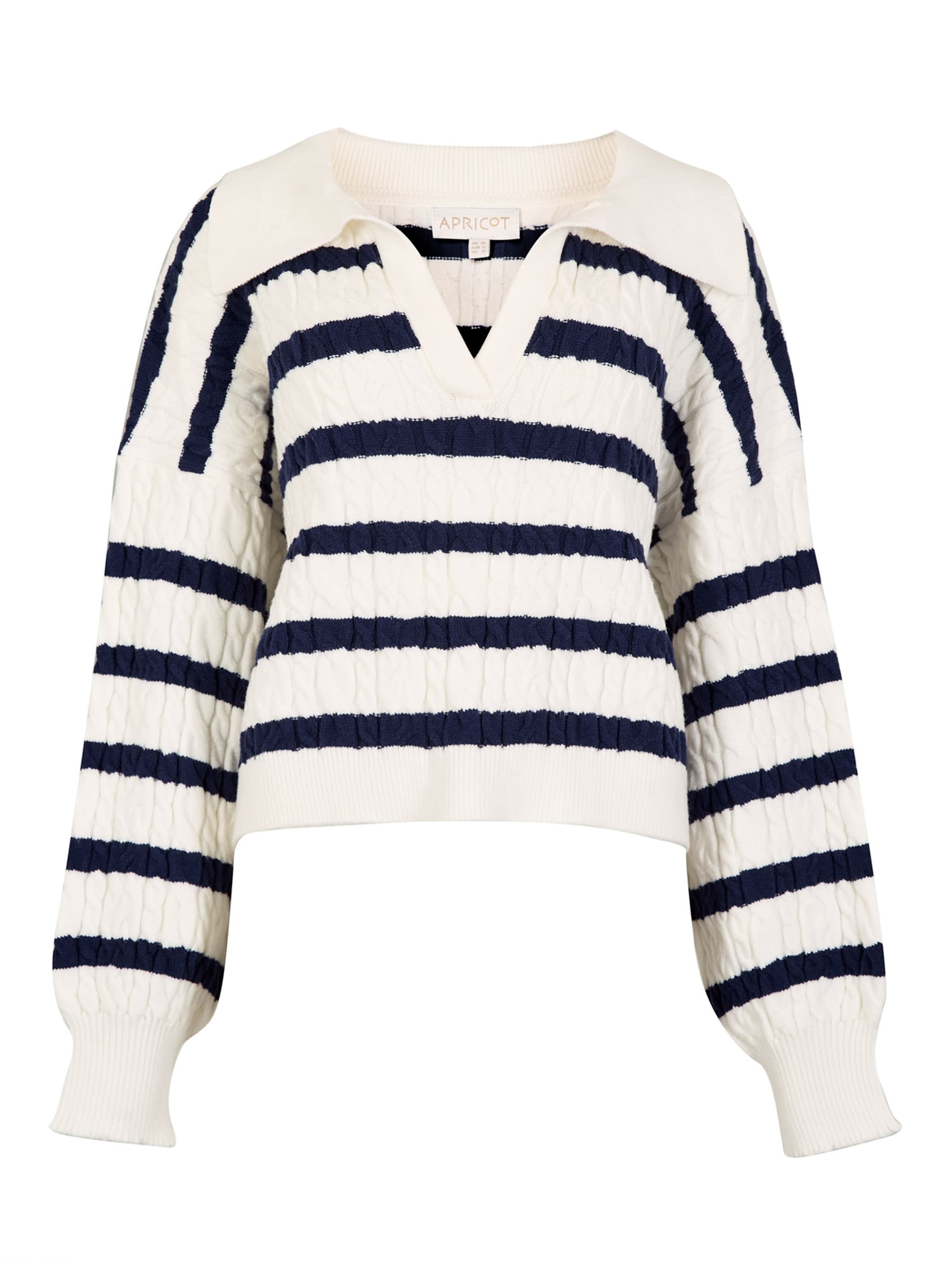 Pull-over Apricot en blanc : devant