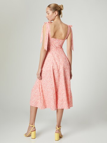 ABOUT YOU x Laura Giurcanu Dress 'Joana' in Pink