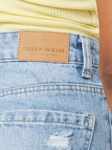 Tally Weijl Regular Jeans i blå
