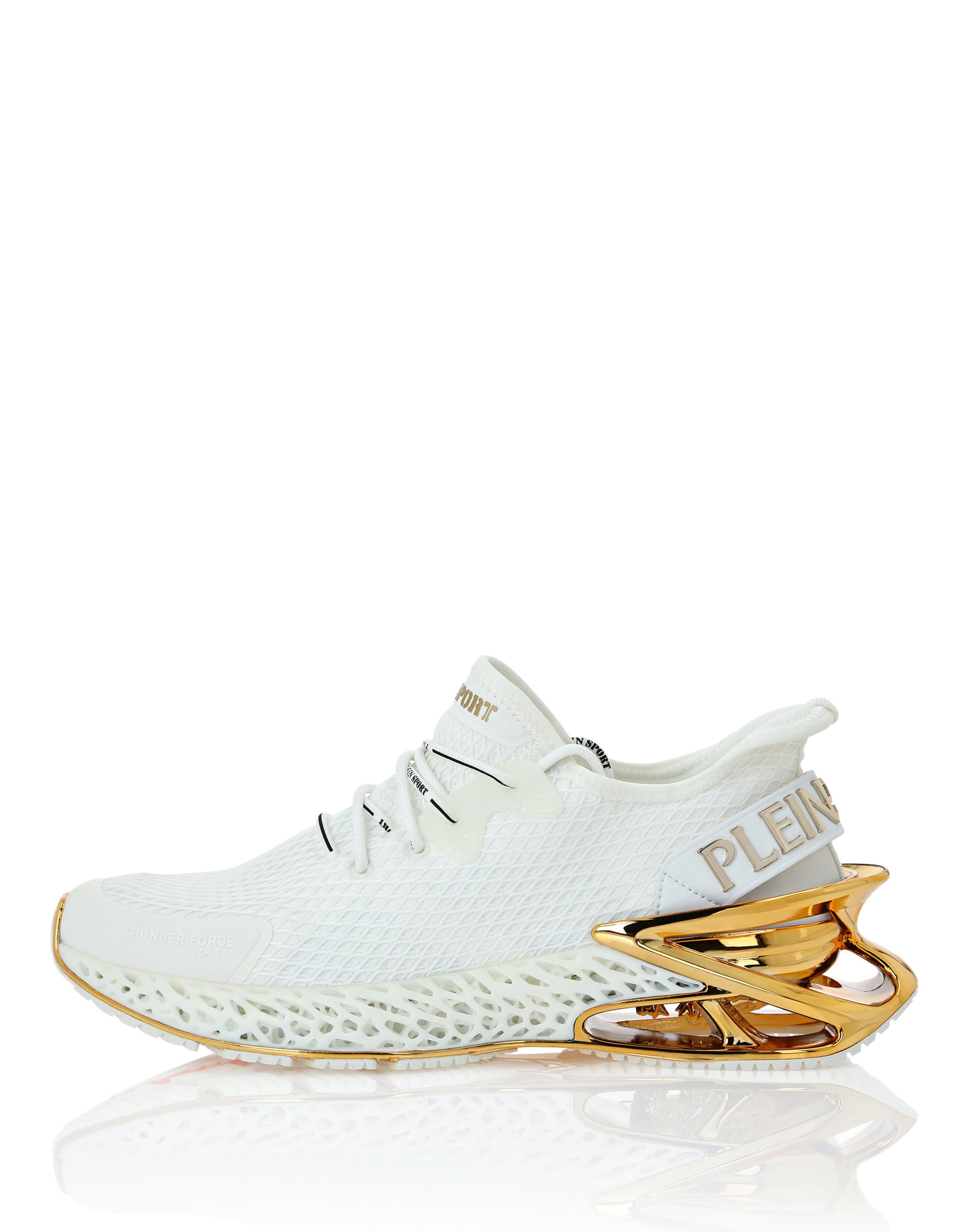 Plein Sport Sneaker 'Thunder Force Gen X 01' in Weiß: Vorderseite