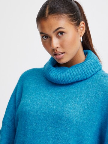 ICHI - Pullover 'KAMARA' em azul