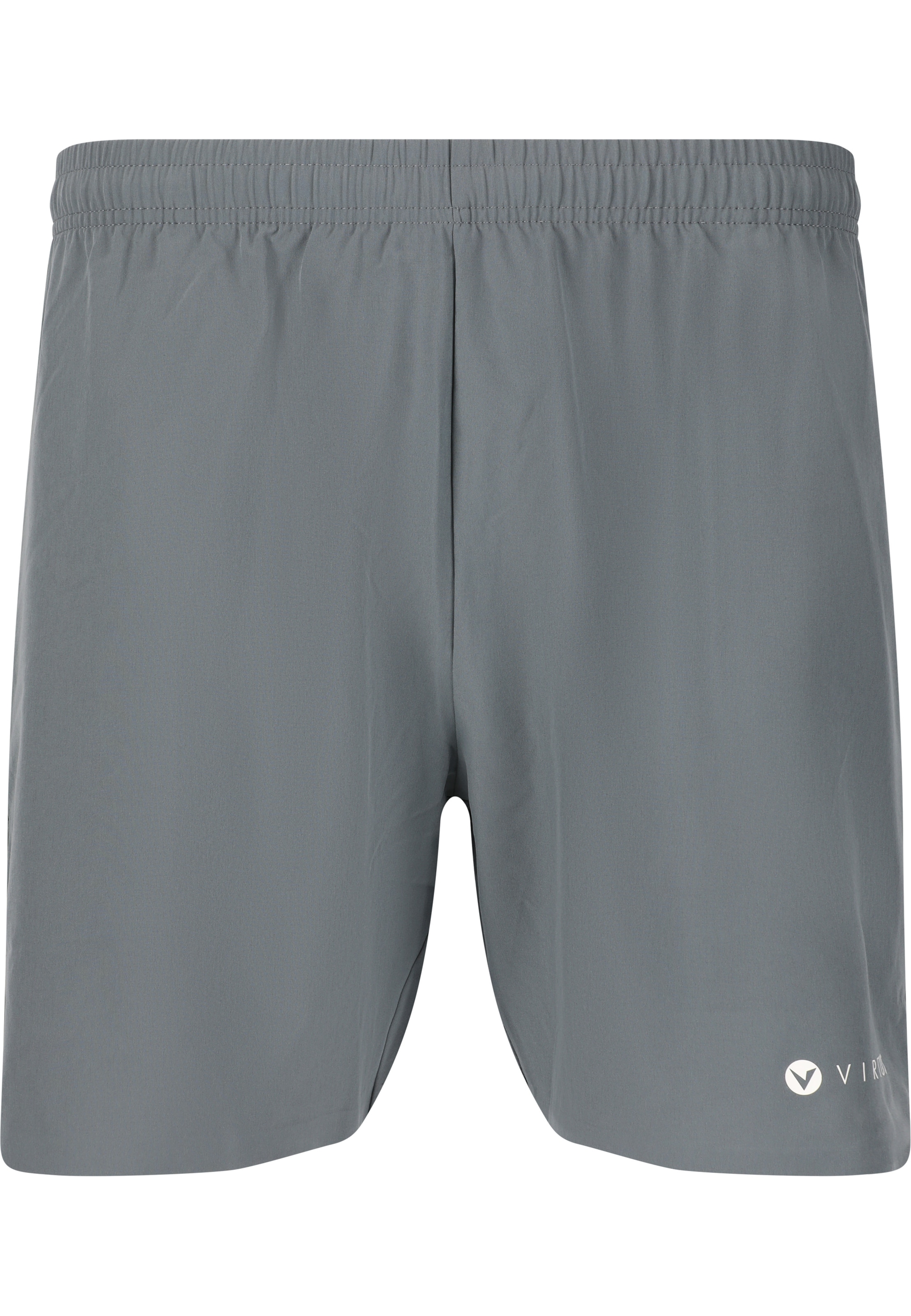 Virtus Shorts 'Spier' in Grau: Vorderseite