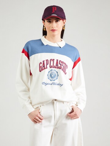 GAP - Sudadera en blanco: frente