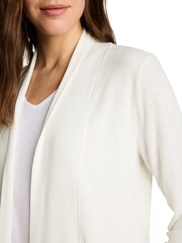 TOM TAILOR Strickjacke in Weiß