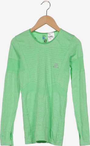 SALOMON Top & Shirt in XS in Green: front