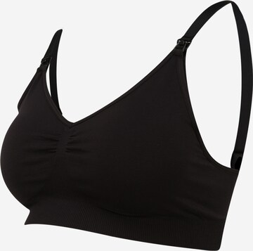 MAMALICIOUS Nursing bra 'Lija' in Black: front