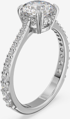 Swarovski Ring in Silver: front