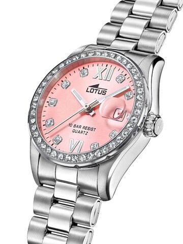 Lotus Analog watch in Pink