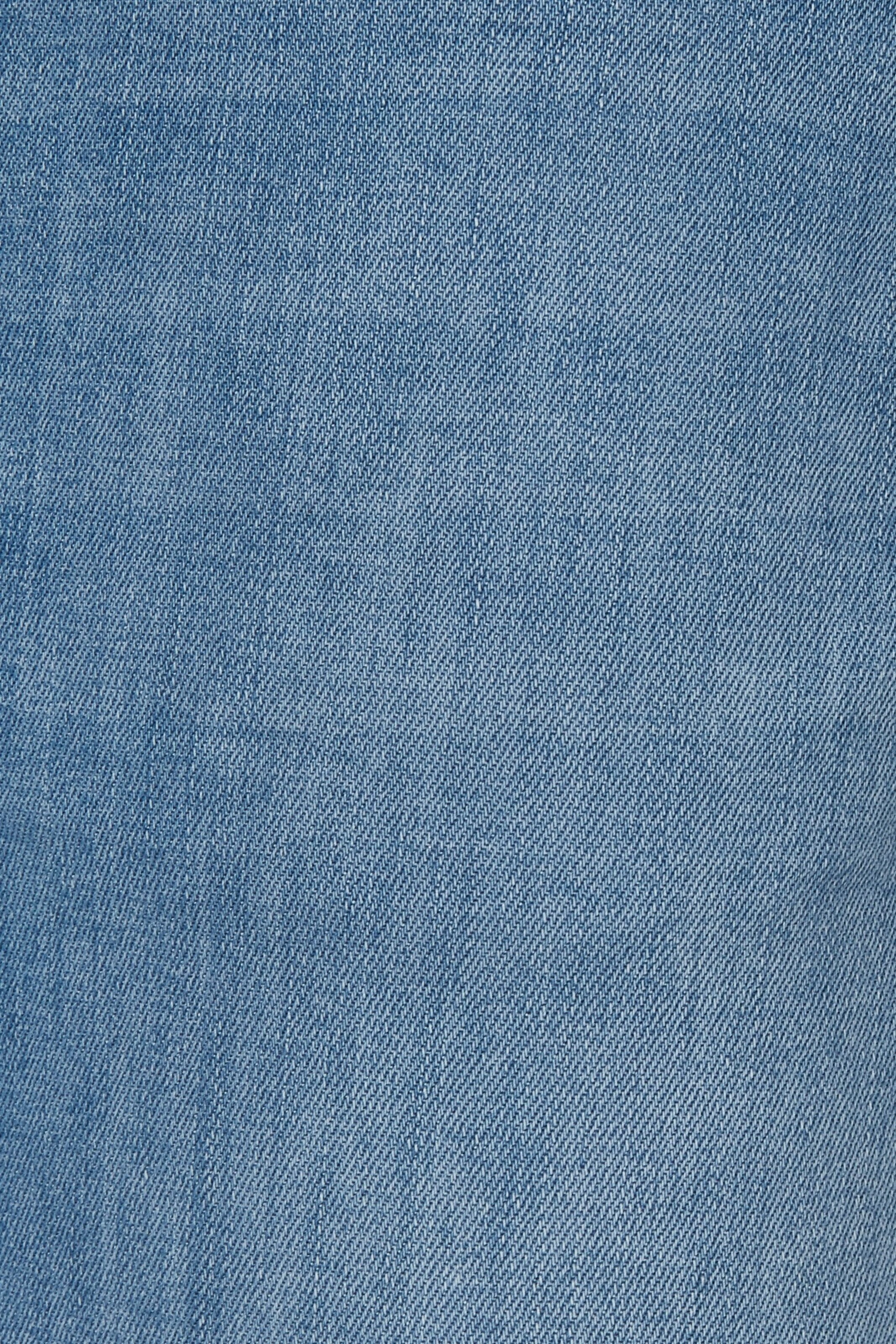 Angels Capri-Jeans Fringe in Blau 