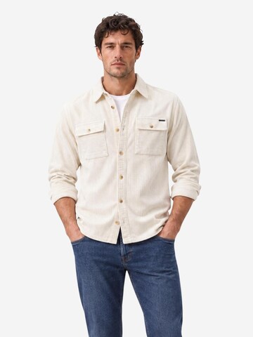 Gianni Lupo Regular fit Skjorta 'OVERSHIRT GL7844S' i beige