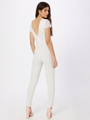 Tuta jumpsuit di WAL G. in bianco