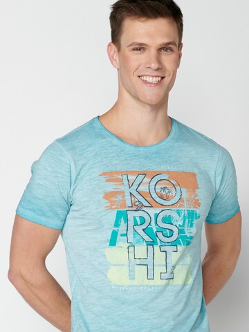 KOROSHI Shirt in Blauw