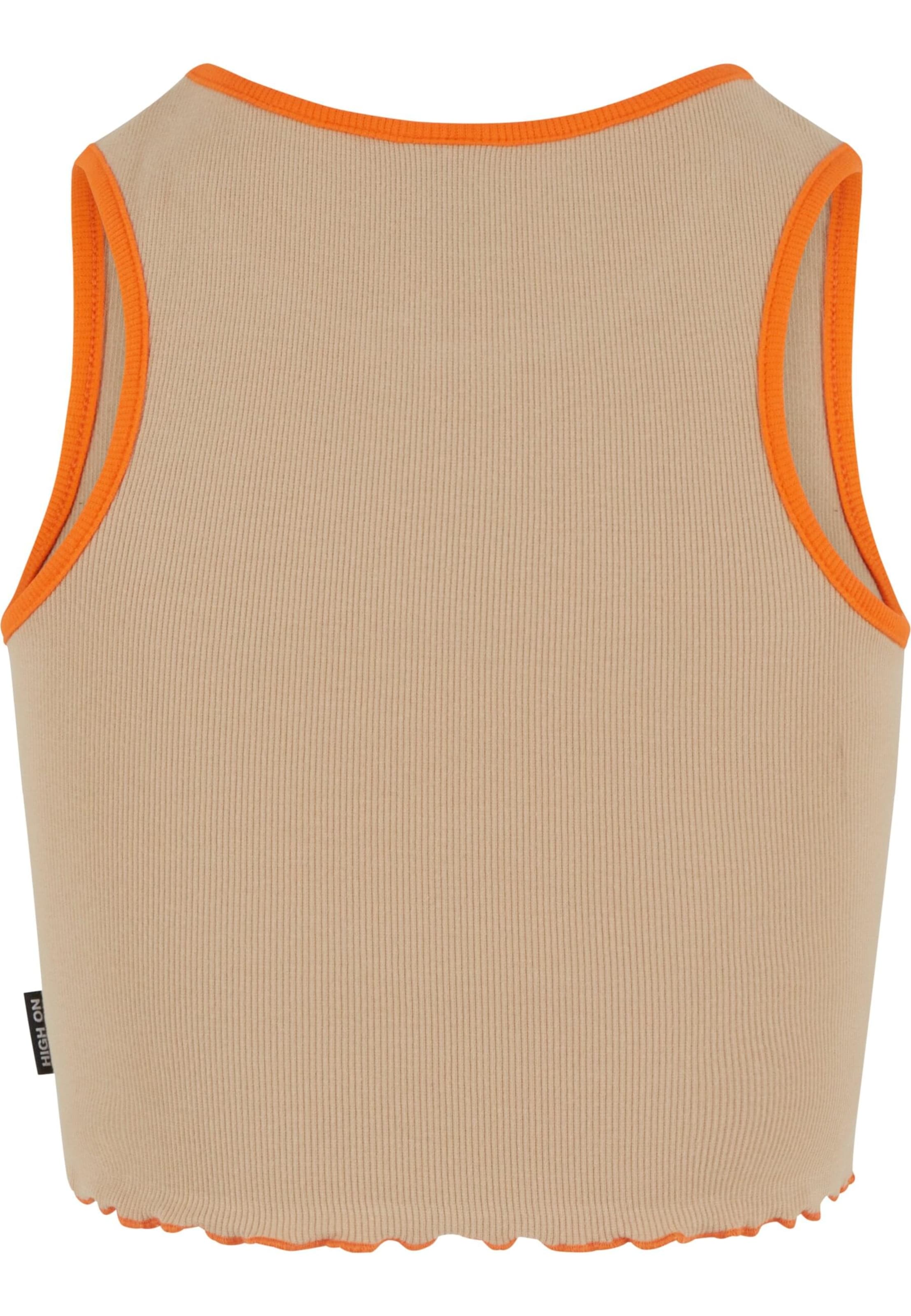 Von Dutch Originals - Top 'Ashley' en beige