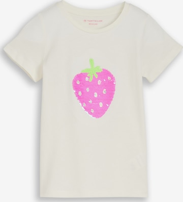 TOM TAILOR Shirt in White: front