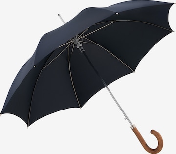 Doppler Manufaktur Umbrella in Blue: front