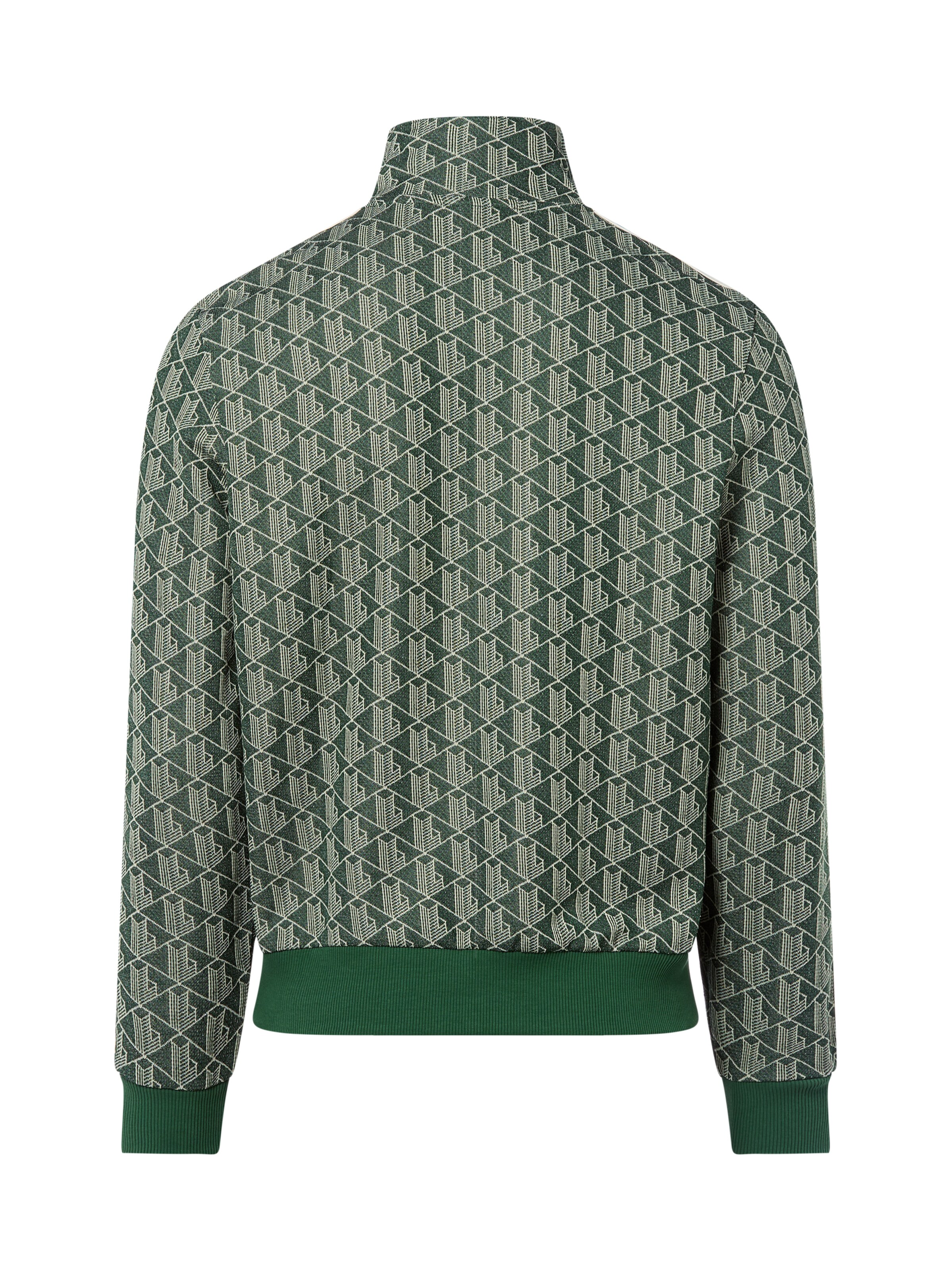 LACOSTE Zip-Up Hoodie in Green