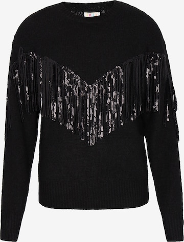 IZIA Pullover in Schwarz: Vorderseite