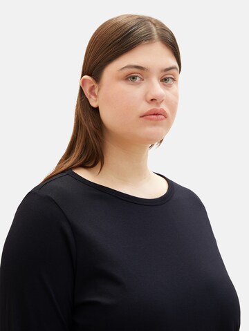 T-shirt Tom Tailor Women + en noir