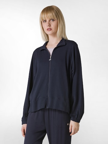 DEHA Sweat jacket in Blue: front