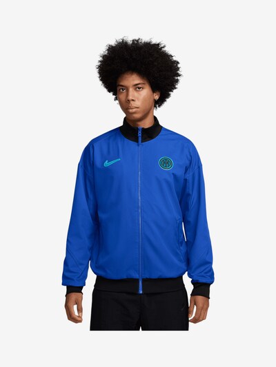 NIKE Sportjacke in blau / aqua / schwarz, Produktansicht