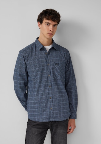 s.Oliver Regular fit Overhemd in Zwart: voorkant