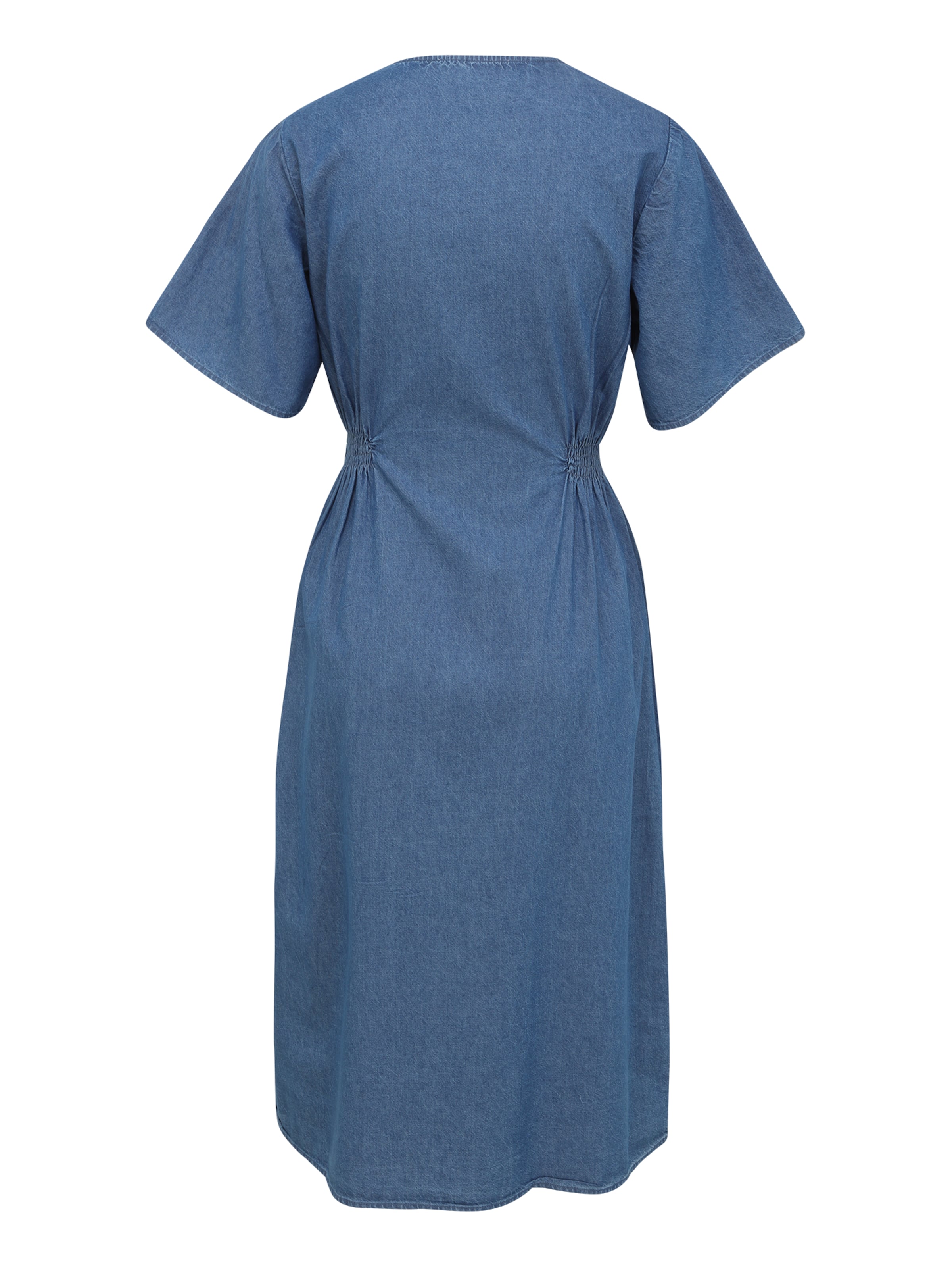 Robes Robe-chemise SLFCLARISA Selected Femme Petite en Bleu Ciel 