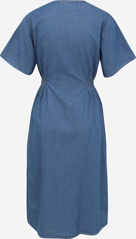 Selected Femme Petite Kleid 'SLFCLARISA' in Blau