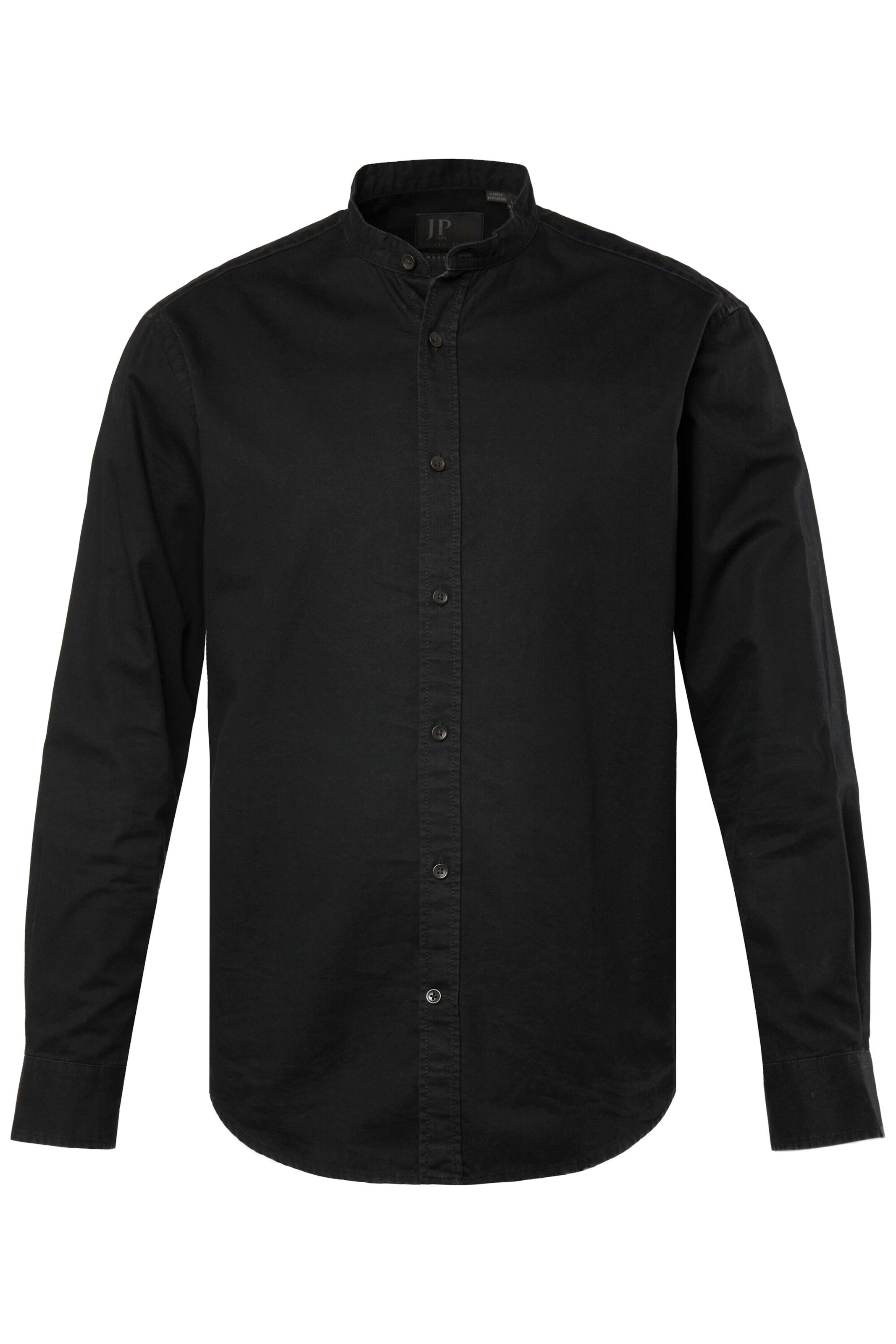 JP1880 Regular fit Button Up Shirt in Black: front