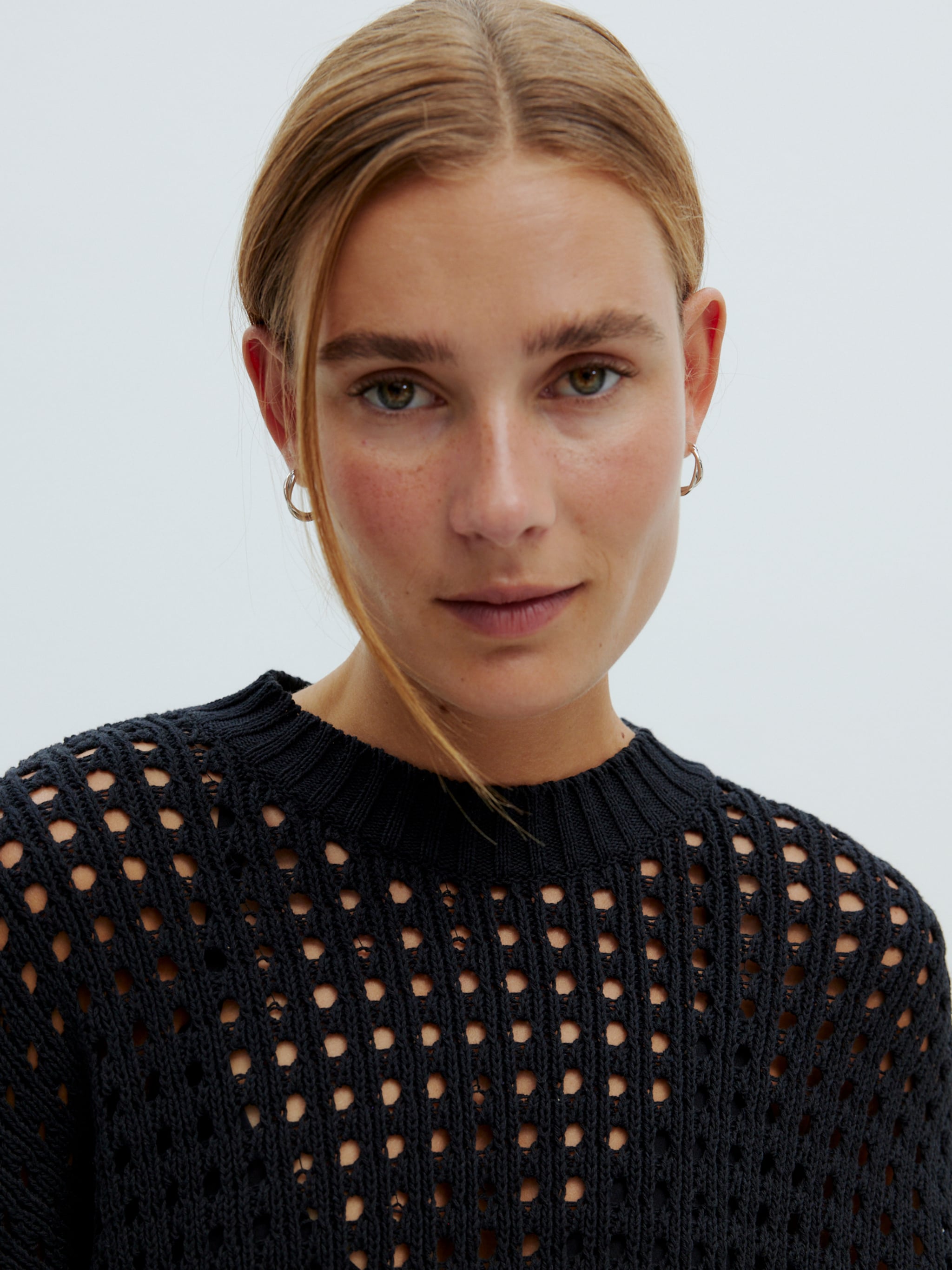 EDITED Produits Pull-over 'Yakira' noir