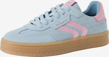 Baskets basses Tamaris en bleu : devant