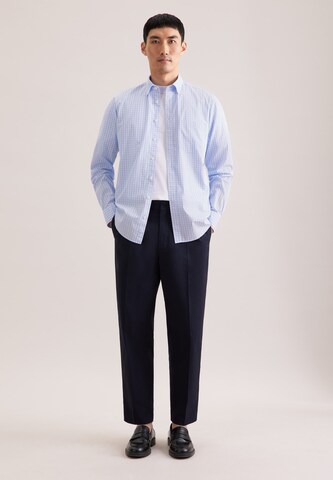 Coupe regular Chemise business SEIDENSTICKER en bleu